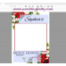 Winter Bridal Shower Photo Booth Frame template,(154)